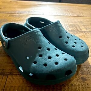 ADULT CROCS Clogs‎ Clog Women 6-7 Men 4-5 Comfort Slip-On Shoes TEAL
